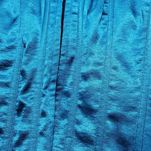 Bustier Corset – Blue w/ Black Lace, Size 42 NWT - Picture 4 of 8